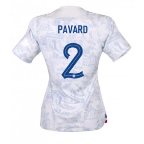 Lacne Ženy Futbalové dres Francúzsko Benjamin Pavard #2 MS 2022 Krátky Rukáv - Preč